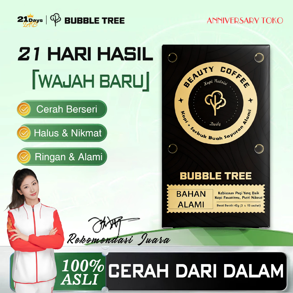 

21Days Coffee Beauty Coffee – Kolagen – Rekomendasi Juara Olimpiade