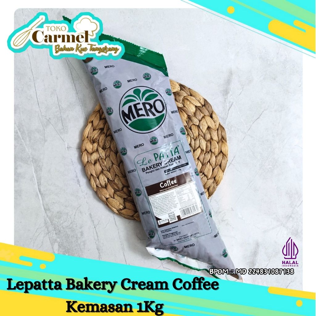 LEPATTA Cream Filling Aneka Rasa 1kg - Isian Roti / Donat Bombolini 3