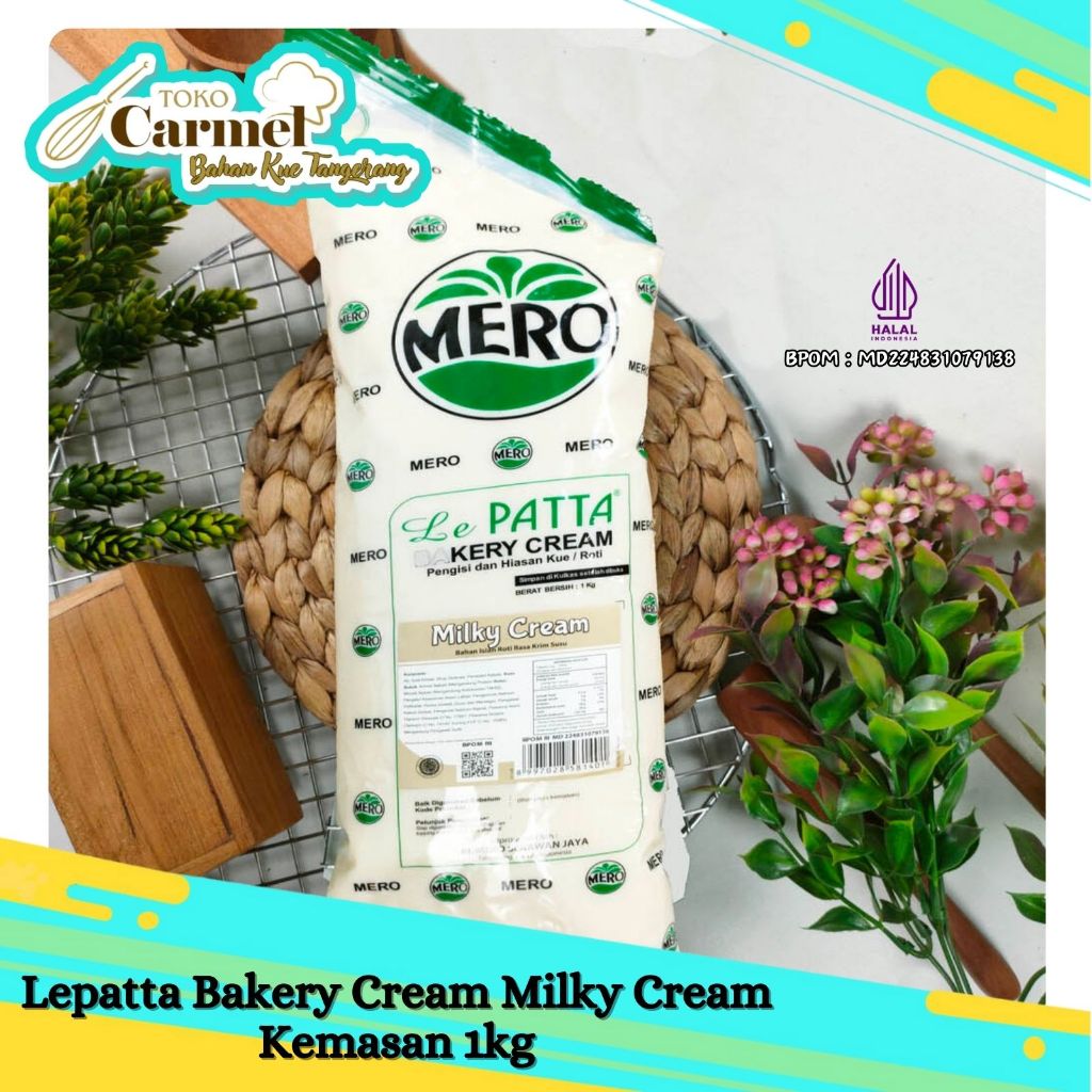 LEPATTA Cream Filling Aneka Rasa 1kg - Isian Roti / Donat Bombolini 4