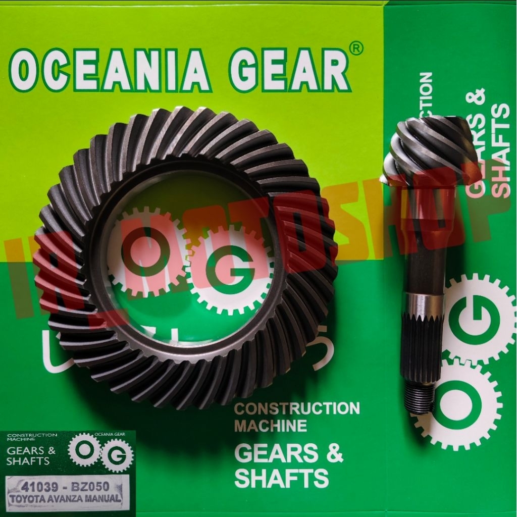 GEAR SET CROWN WHEEL GARDAN TOYOTA AVANZA MANUAL 8x41 OG