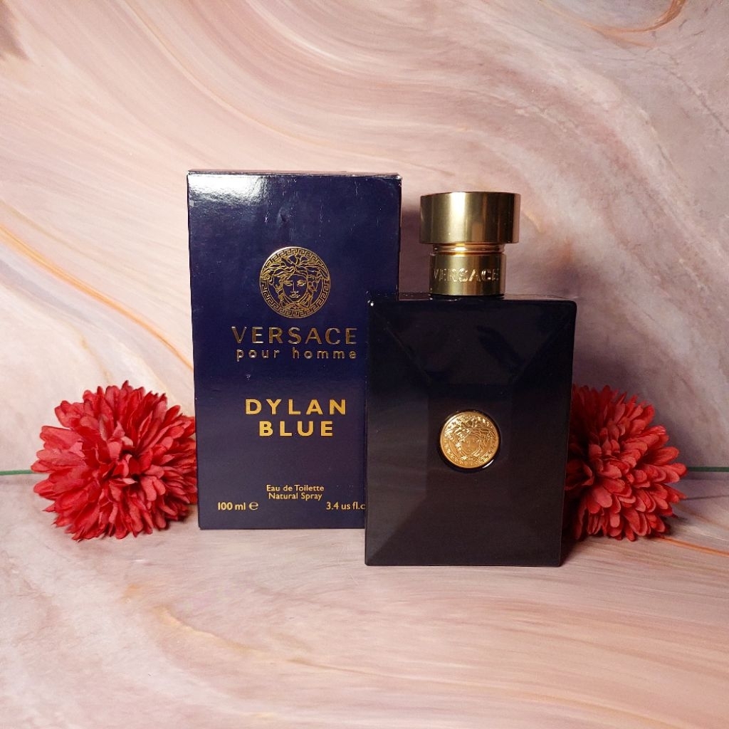 Preloved Parfum Versace Dylan Blue pour Homme EDT Original 100%