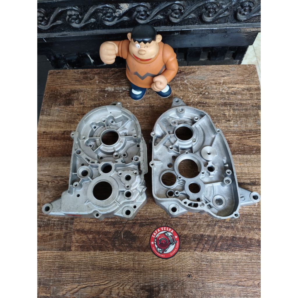 Crankcase Krengkes Blok Tengah Yamaha RS125 RS 125 Original NOS