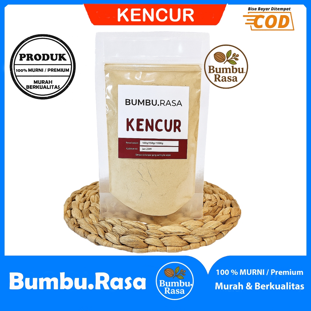 

Kencur Bubuk / Ground Galangal / Bumbu.Rasa