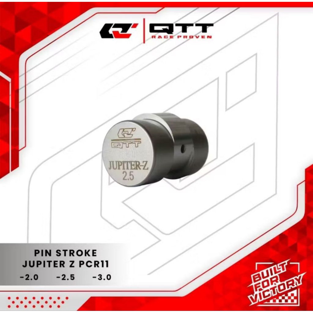 PEN STROKE UP ORI100% QTT RACING JUPITER Z VEGA R 2 / 2.5 / 3.0 MM PIN STRUK ORIGINAL JUP  Z JUPZ 2,