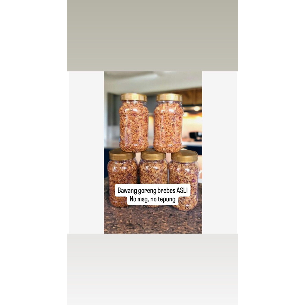 

Bawang Goreng 100% Asli