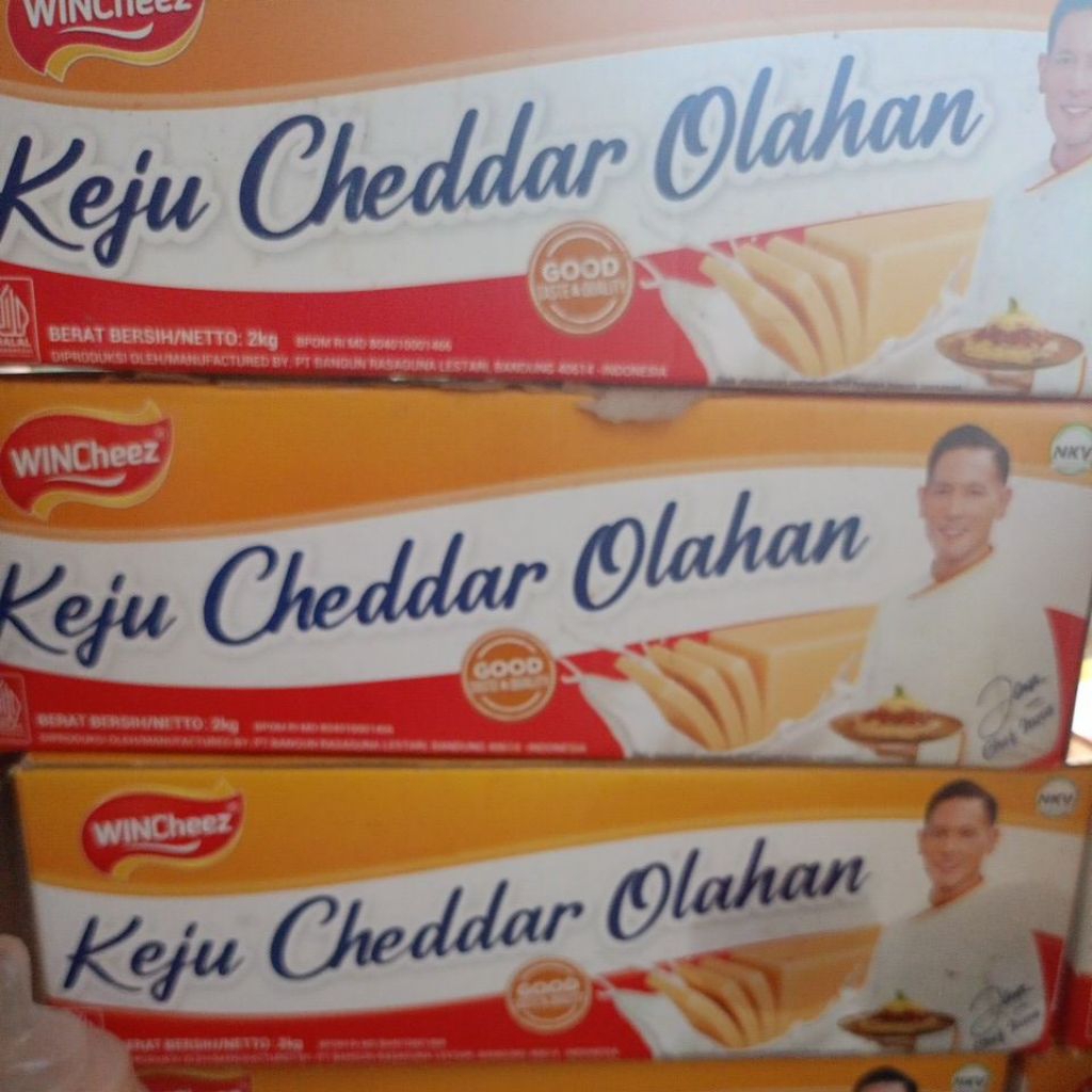 

keju Cheddar 2kg