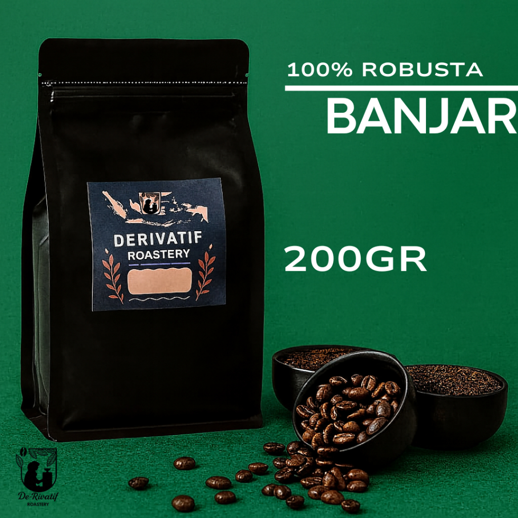 

100% Robusta Banjar Biji Kopi Bubuk Kopi