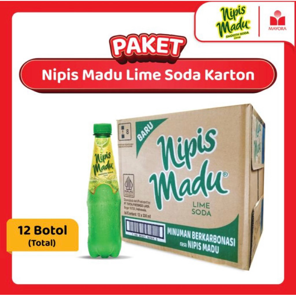 

NIPIS MADU 330ML isi 12 Botol