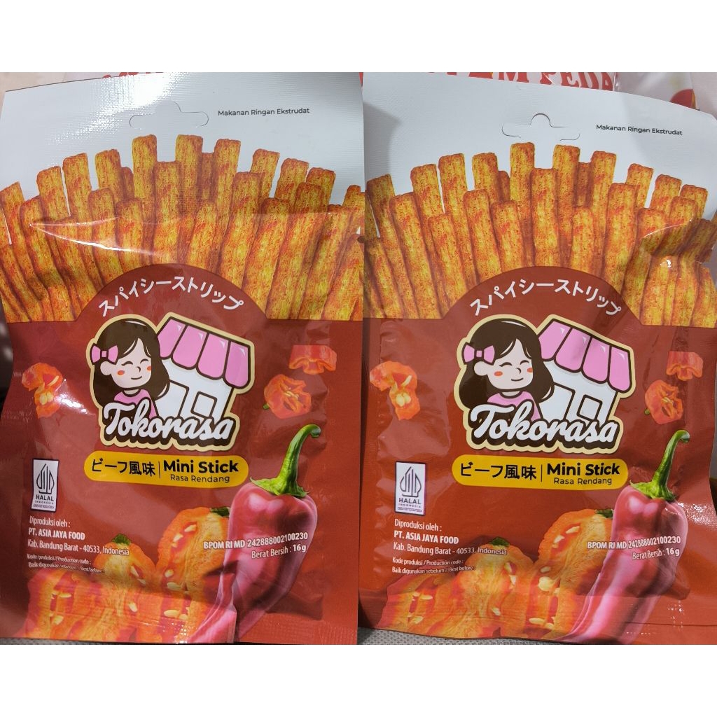 

TOKO RASA MINI STICK RENDANG 1 PACK ISI 10 pcs