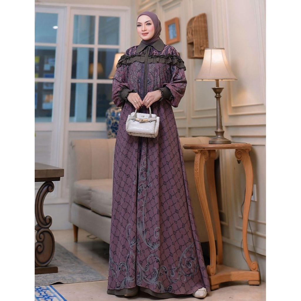 JESICA series BY.  YODIZEIN  SYARI INDONESIA / Gamis set Hijab Terbaru