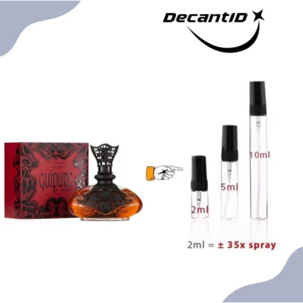 Decant Parfum Jeanne Arthes Guipure & Silk For Women 2ml 5ml 10ml