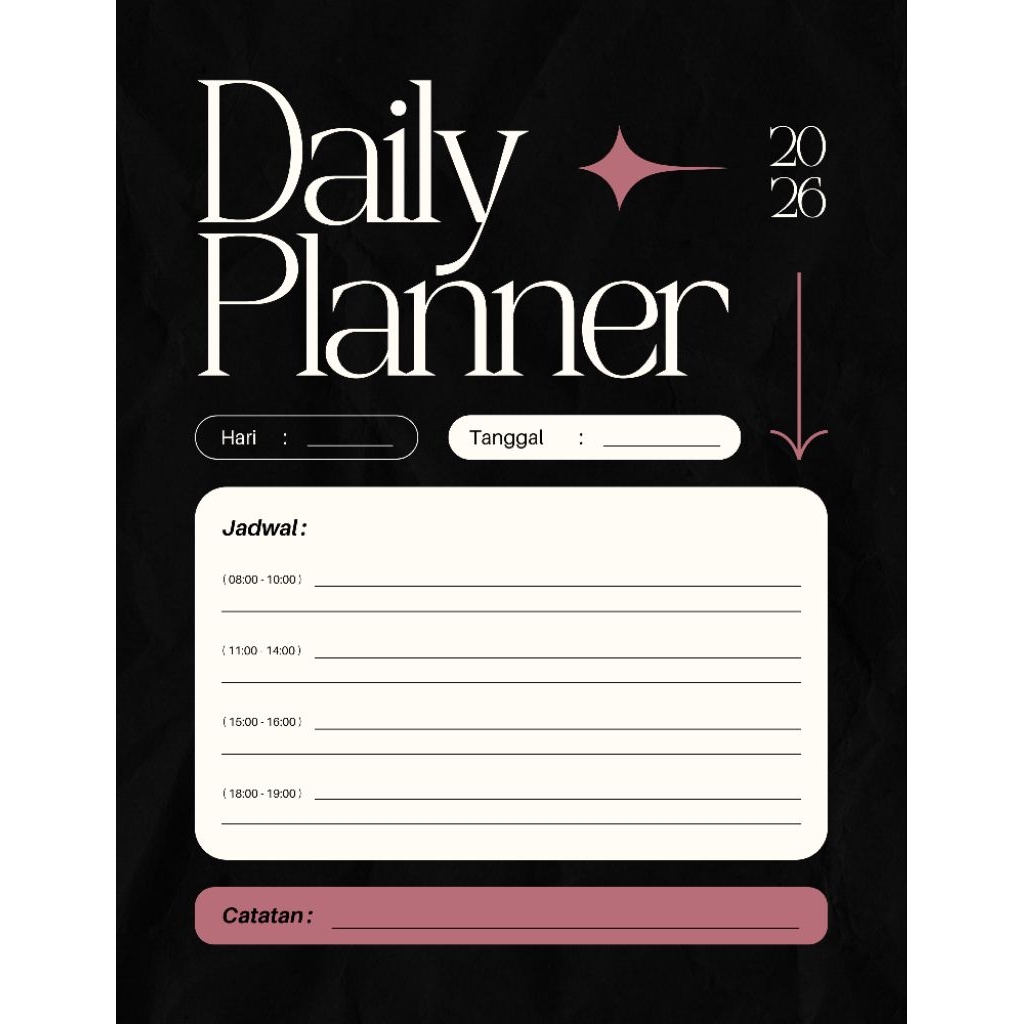 

Digital Planner A4 Minimalis