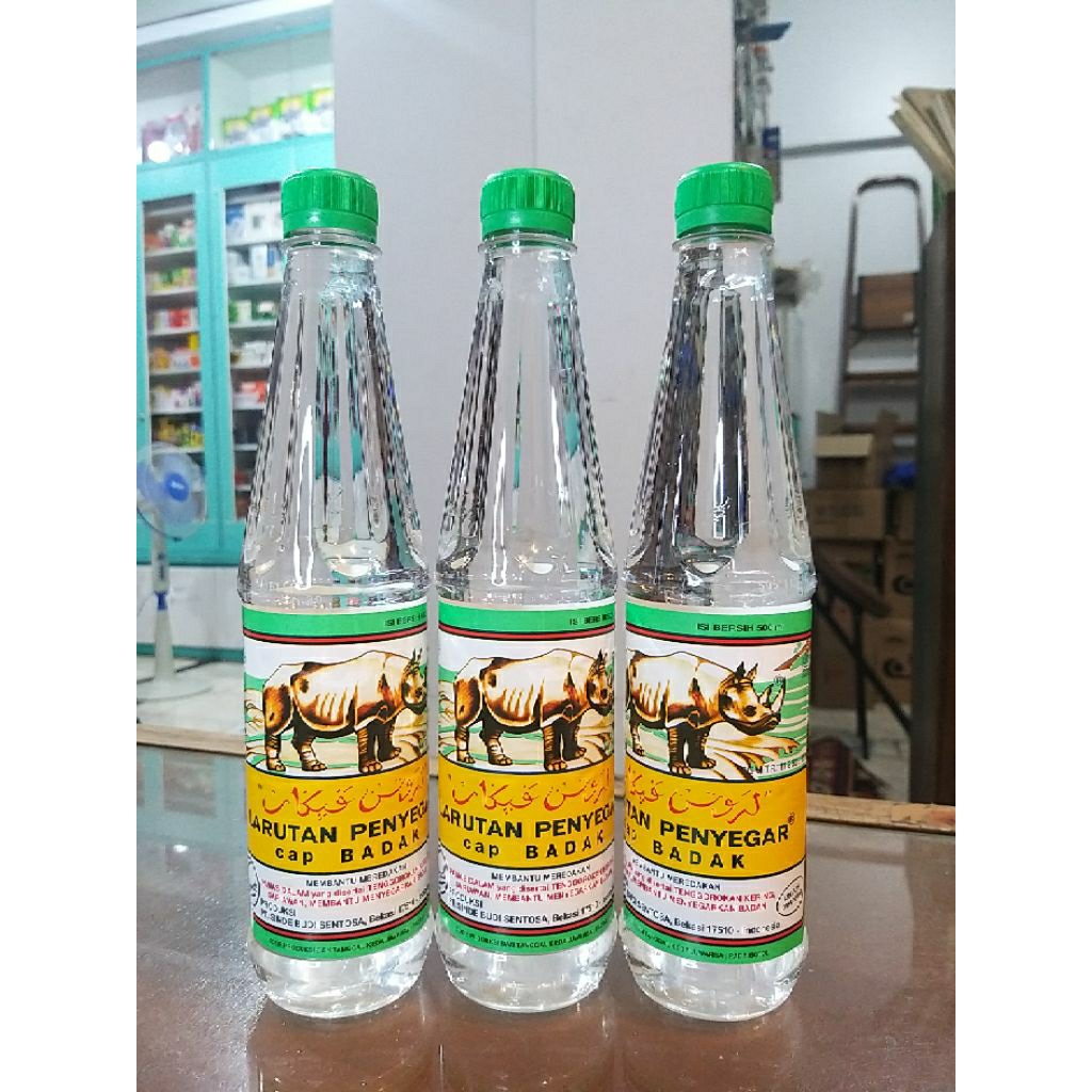 LARUTAN BOTOL CAP BADAK 500 ML | ukuran besar