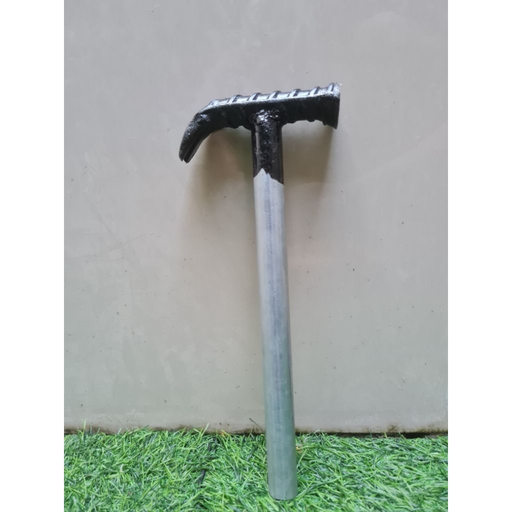 Palu Kambing bahan besi beton ulir gagang pipa