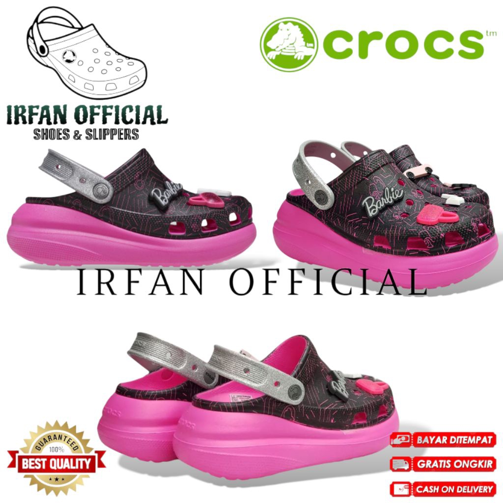 SANDAL CROCS BARBIE CLOG / SANDAL BARBIE / SANDAL CROCS WANITA