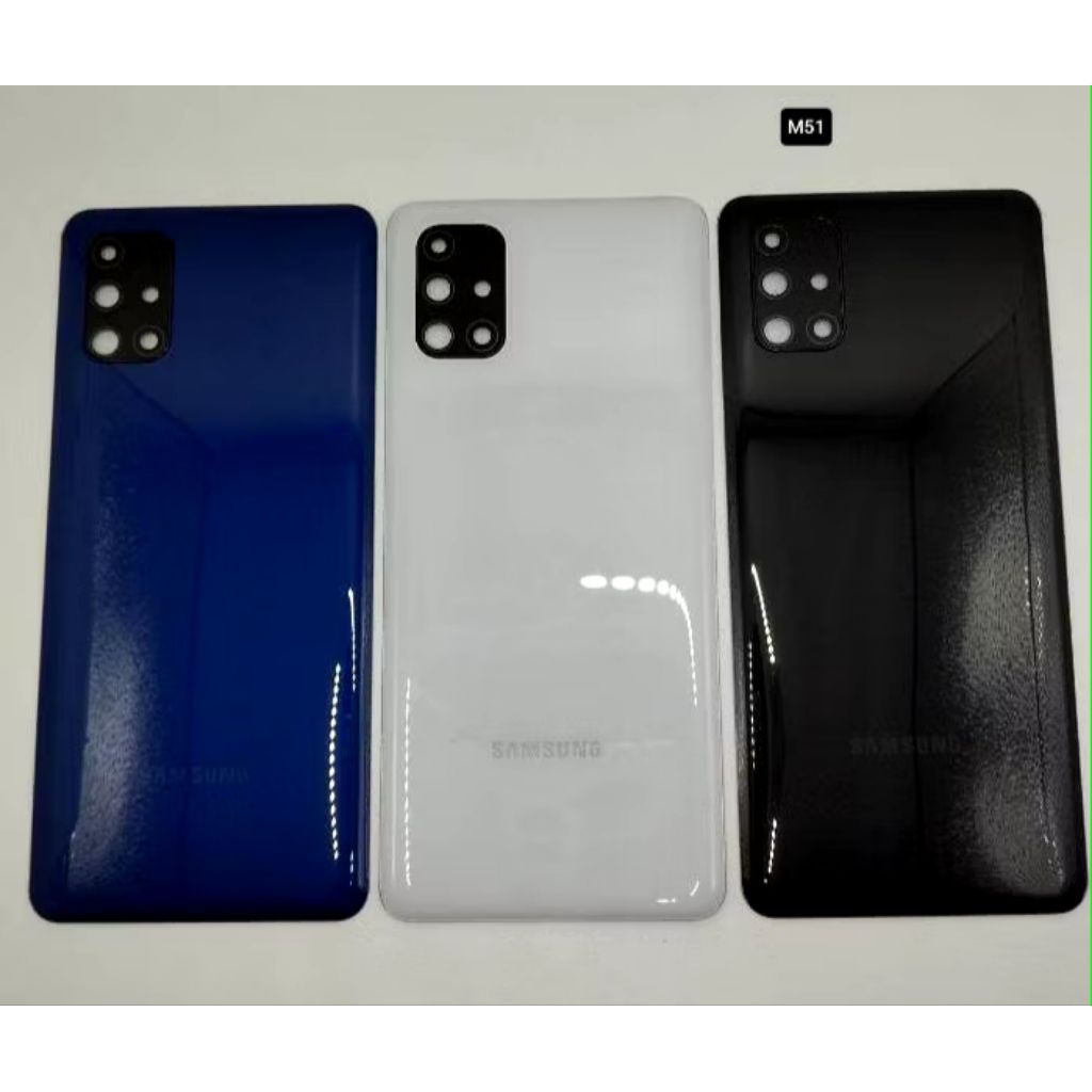 CASING HOUSING BACKDOOR TUTUP BELAKANG FULLSET BAZZEL SAMSUNG M51 ORIGINAL