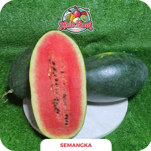 Buah Semangka Lonjong/ Inul Ada Biji 2-4kg / Buah Segar