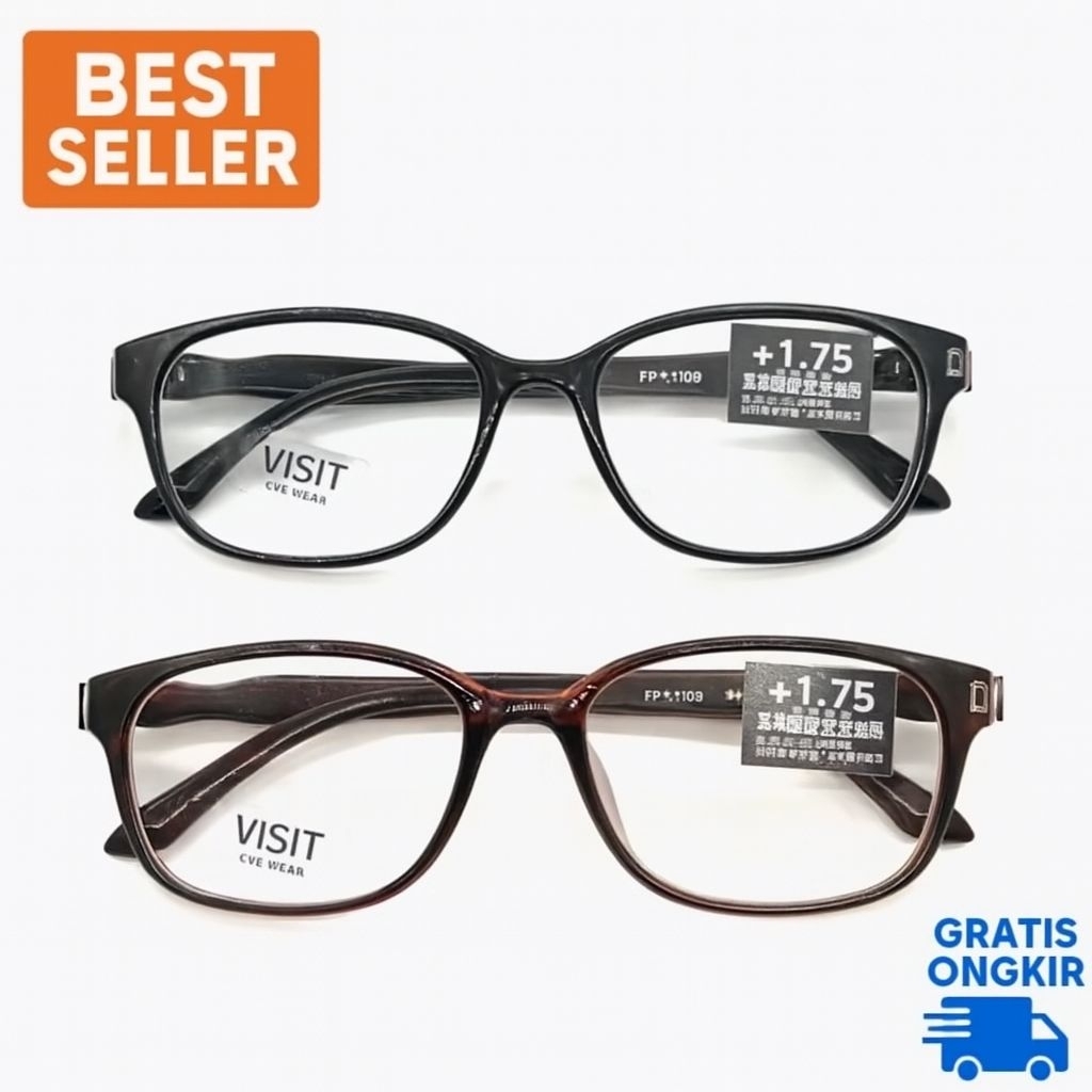 Kacamata Plus Baca Dengan Lensa Bluecromic