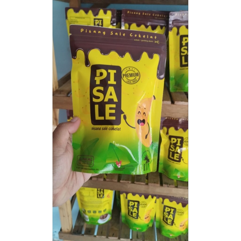 

Pisang sale Coklat / PISALE 200 gr Pisang Sale Rasa Cokelat Khas Bukittinggi