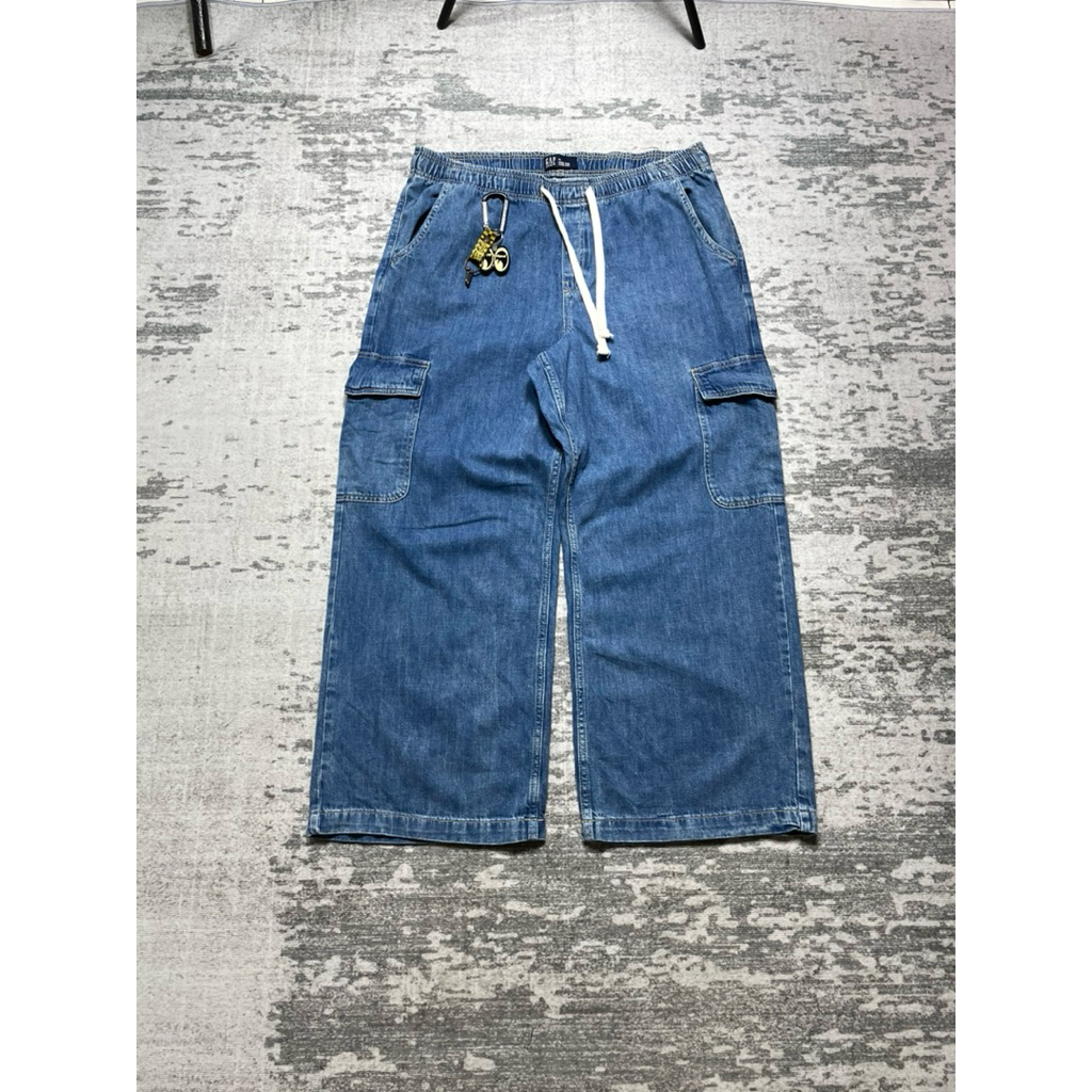 Gap jeans wide leg cargo pants