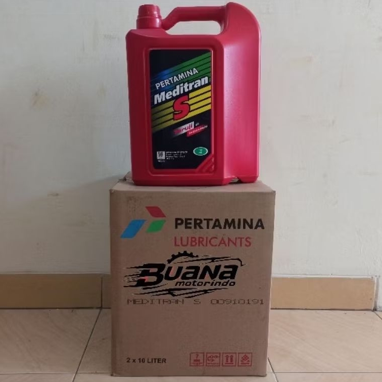 Oli Meditran S SAE 40 10 Liter Oli Pertamina Meditran S 10L ( 1 DUS )
