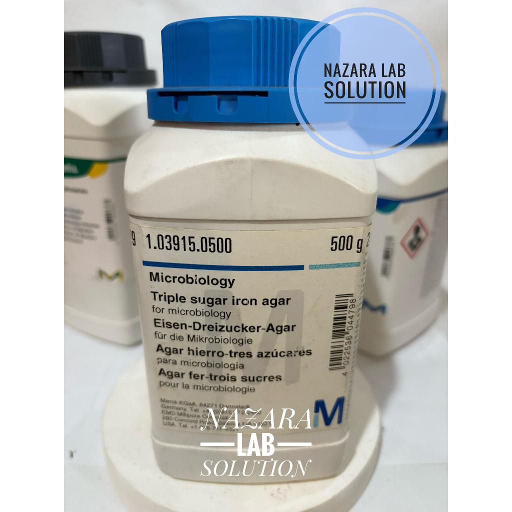 TRIPLE SUGAR IRON AGAR MERCK 103915 MICROBIOLOGY 500GR