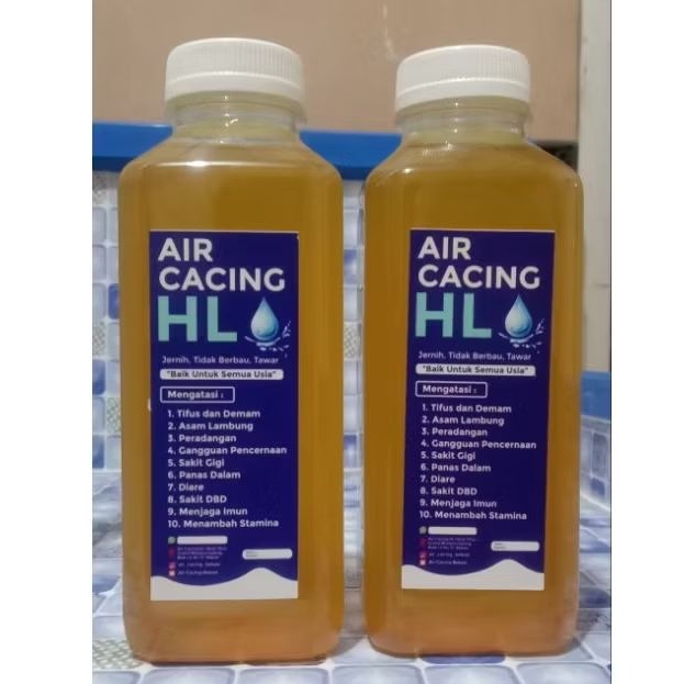 

air cacing HL tolak kembung 500 ml (air cacing + kunyit + madu + jahe)