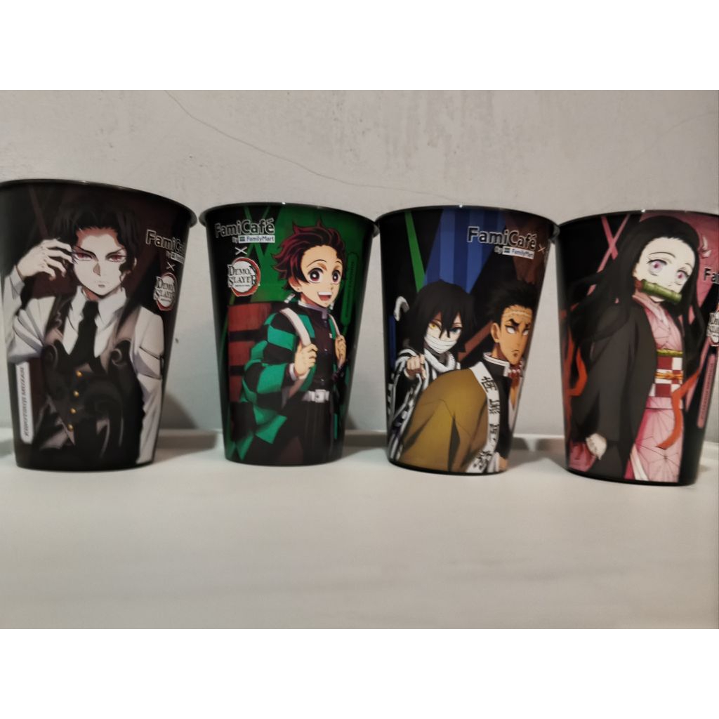 Official Cup Gacha family mart x demon slayer
