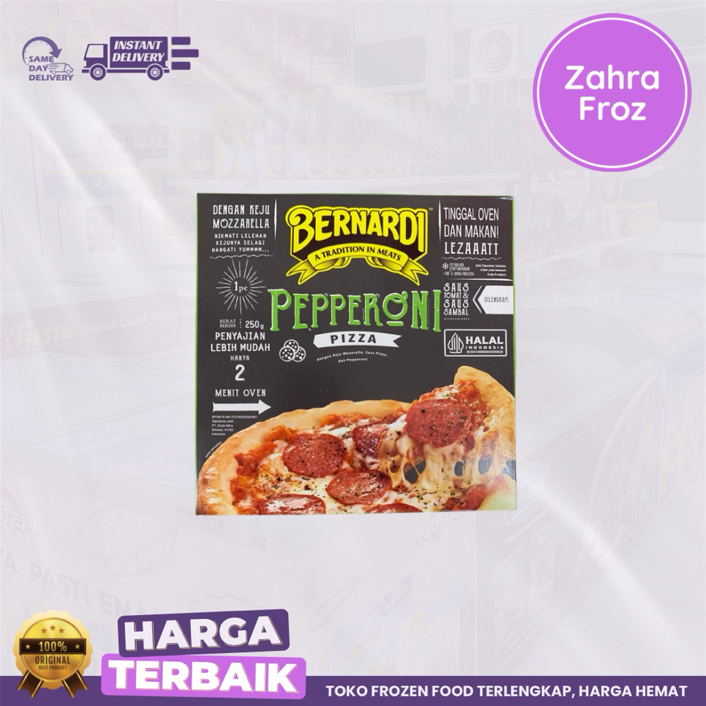 

BERNARDI PEPPERONI PIZZA 250 GR
