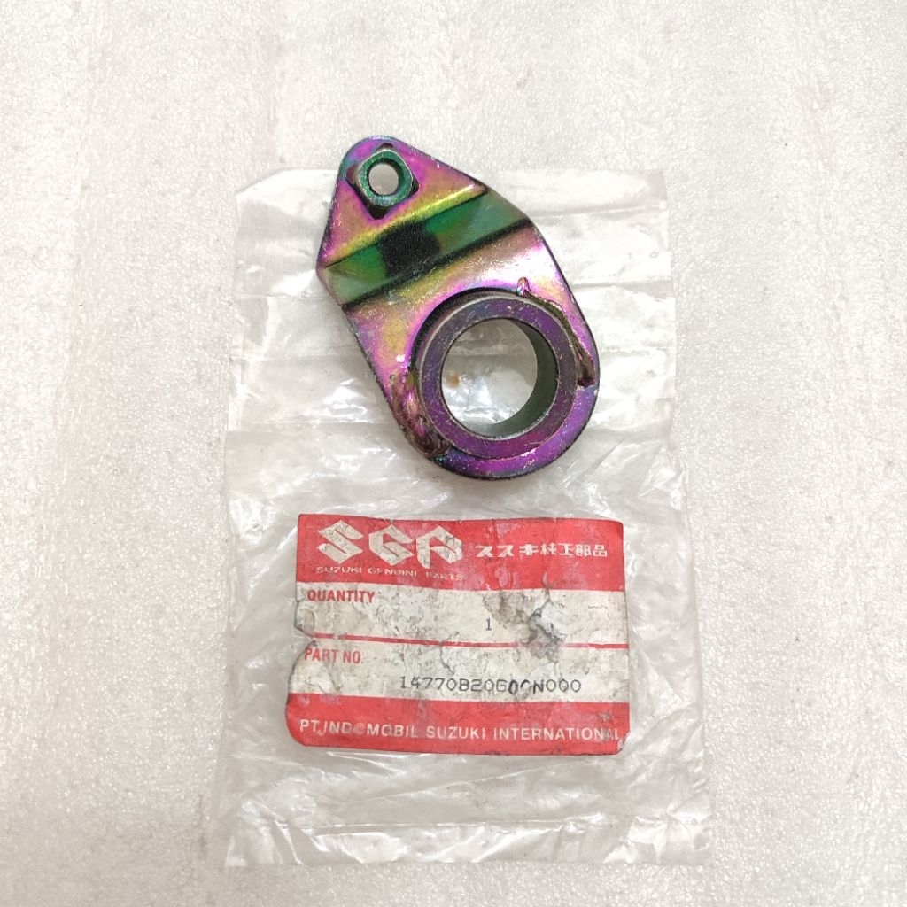 plat bracket braket breket dudukan pangkon knalpot muffler suzuki shogun R 125 shogun SP 125 arashi 