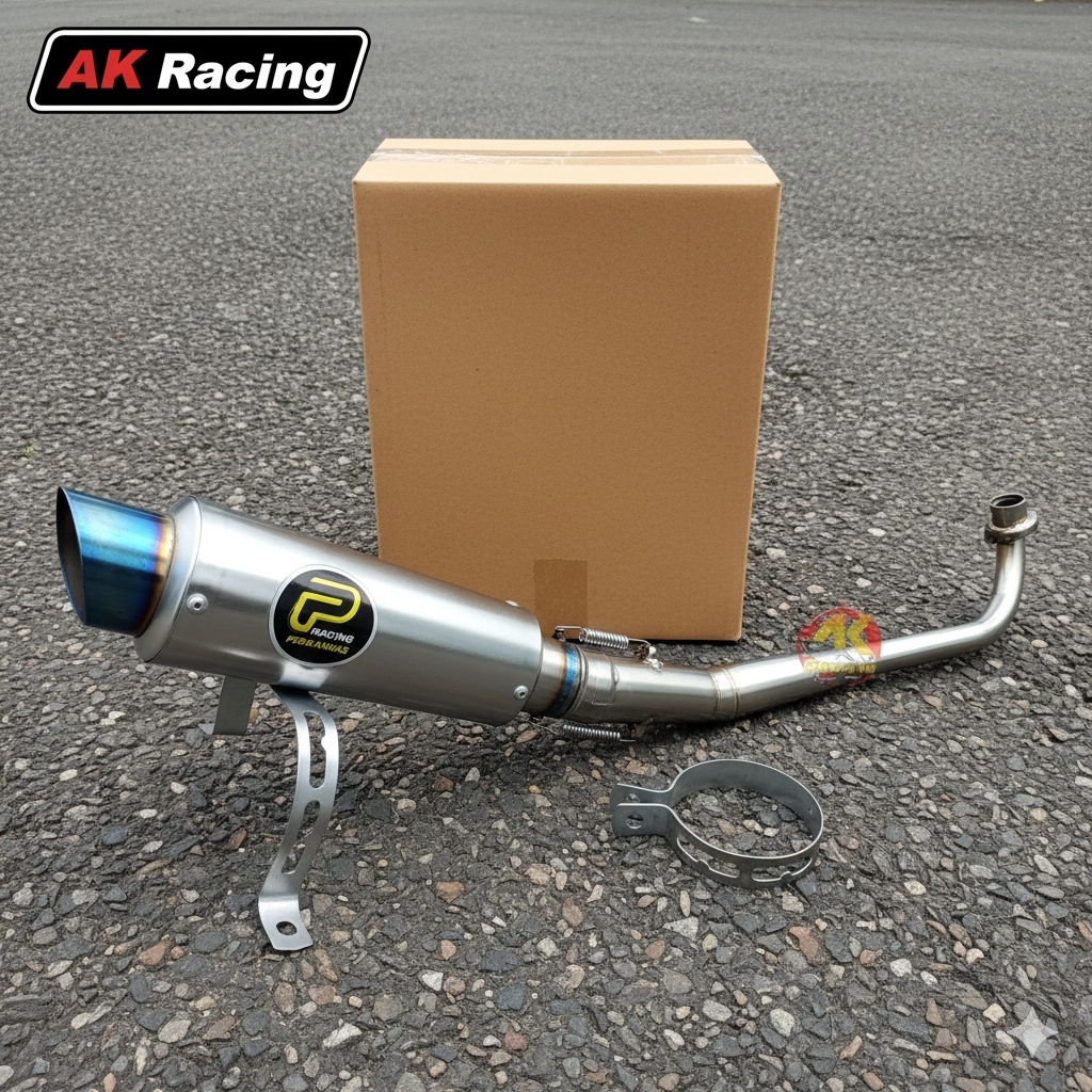 Knalpot Racing PEKAJAMAN Type Motor Supra Jupiter Revo Blade Karisma Vega Cripton C70 Win Grand lege