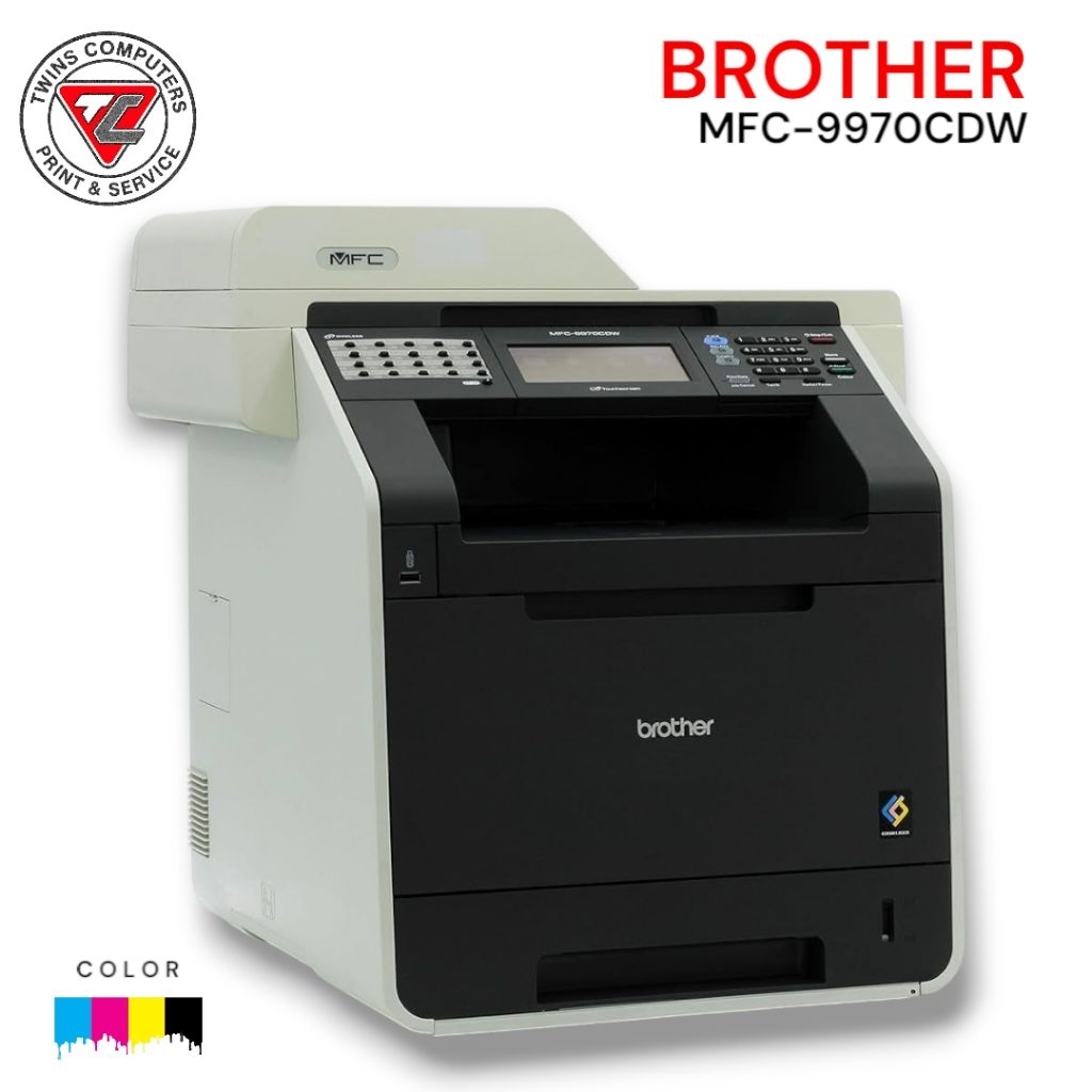 Fotocopy warna F4 Brother mfc 9970cdw duplex wifi