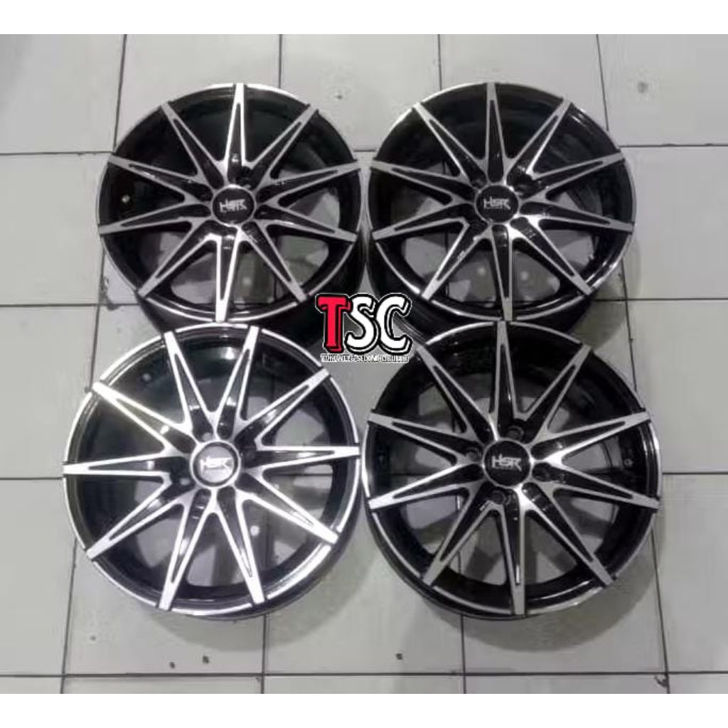 VELG SECOND | HSR KCCX RING 15 COCOK BUAT BRIO AGYA AYLA MARCH SIGRA CALYA PICANTO VIOS YARIS DLL