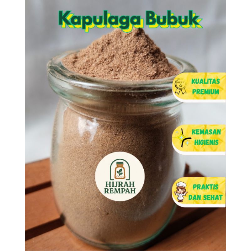 

Kapulaga Putih Bubuk 100gr/ Kapol Bubuk/ White Cardamom Powder