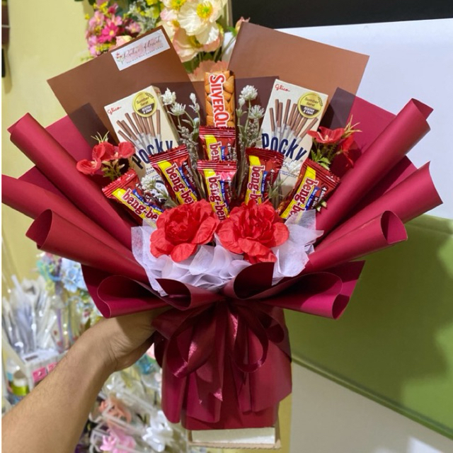 

[free packing]Buket pocky beng beng