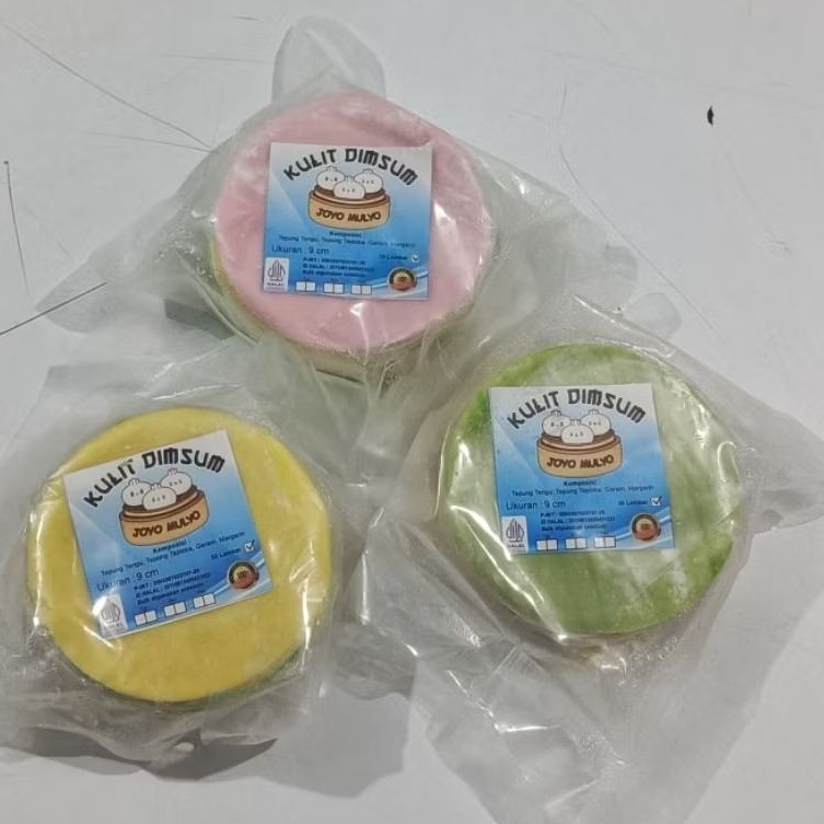 

kulit dimsum warna warni isi 50