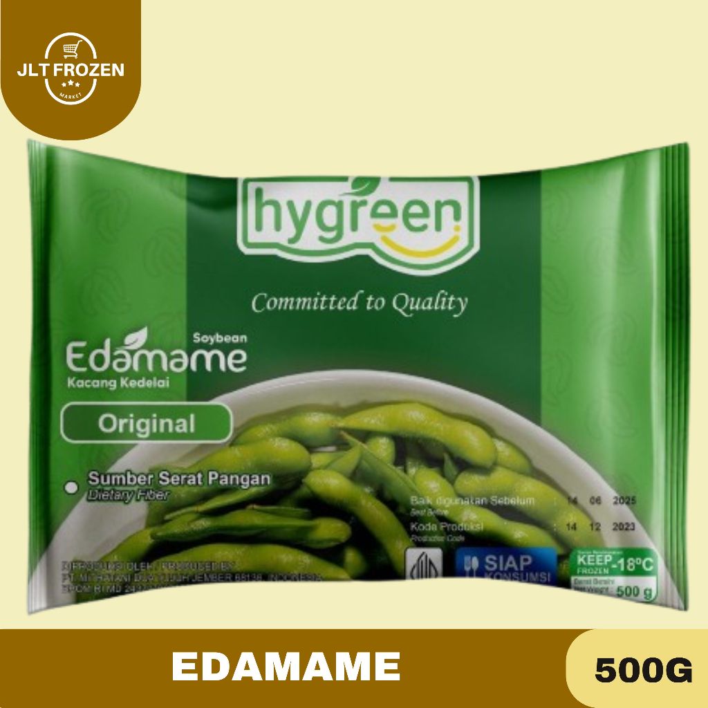 

Hygreen Edamame/ Original /Premium/ Unsalted 500g