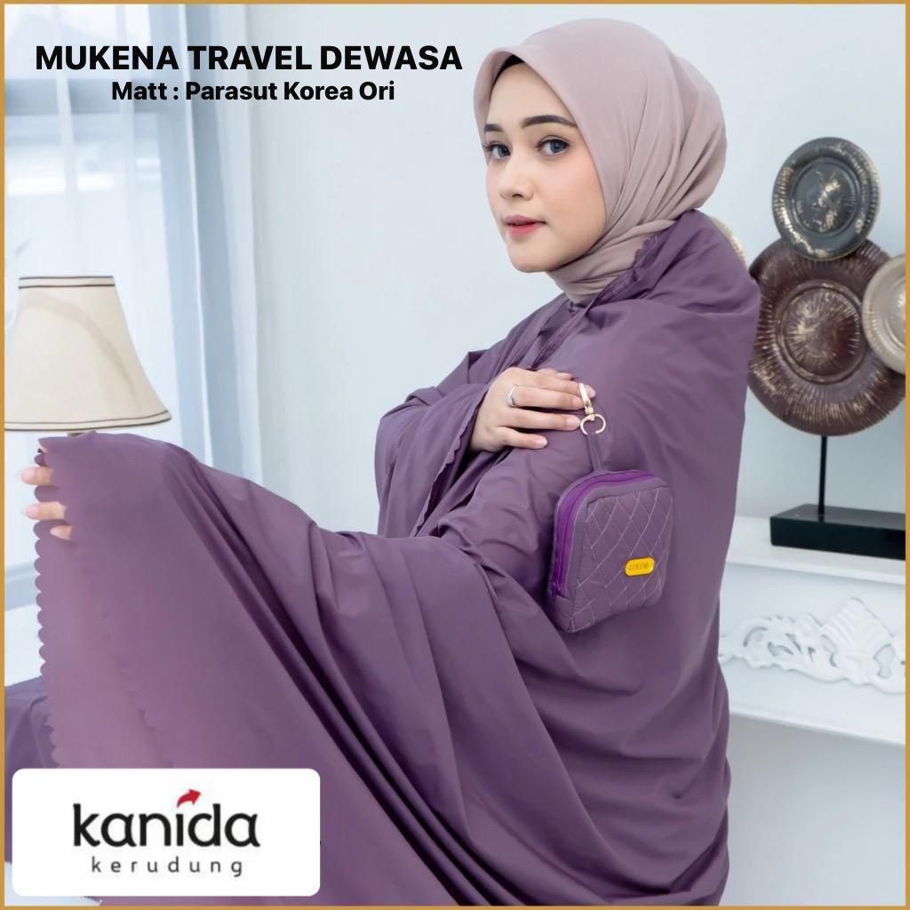 Mukena Travel Polos Kotak, Nanas Dewasa