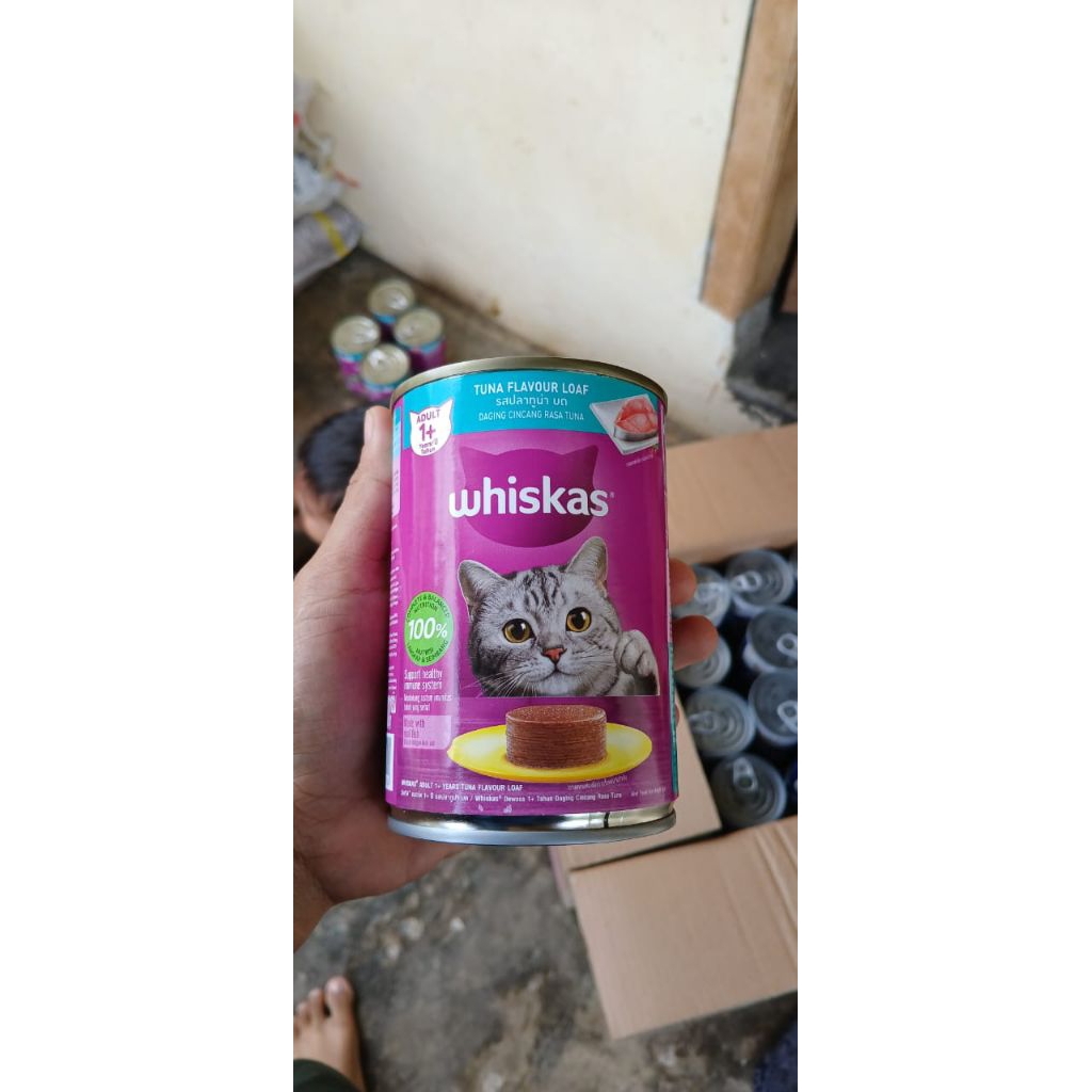 Whiskas Kaleng isi 400gr | Whiskas Adult kaleng