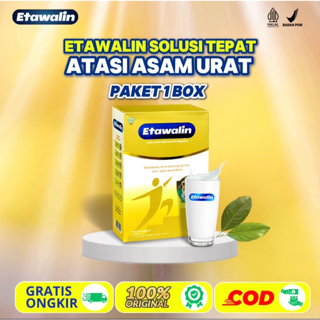 

ETAWALIN Susu Etawa Ampuh untuk Sakit Tulang dan Sendi BPOM