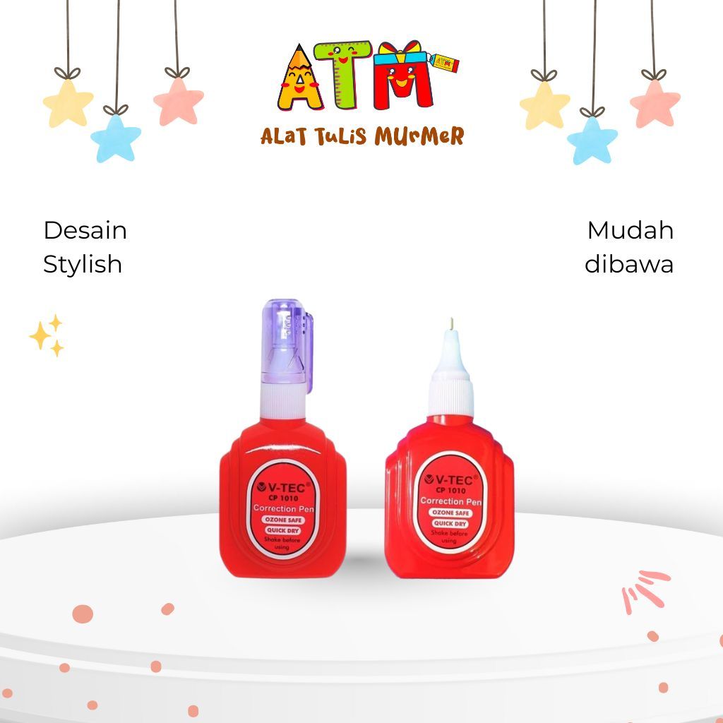 

Correction Pen/Tipe X/Vtec Correction Pen Type CP 1010/10ml