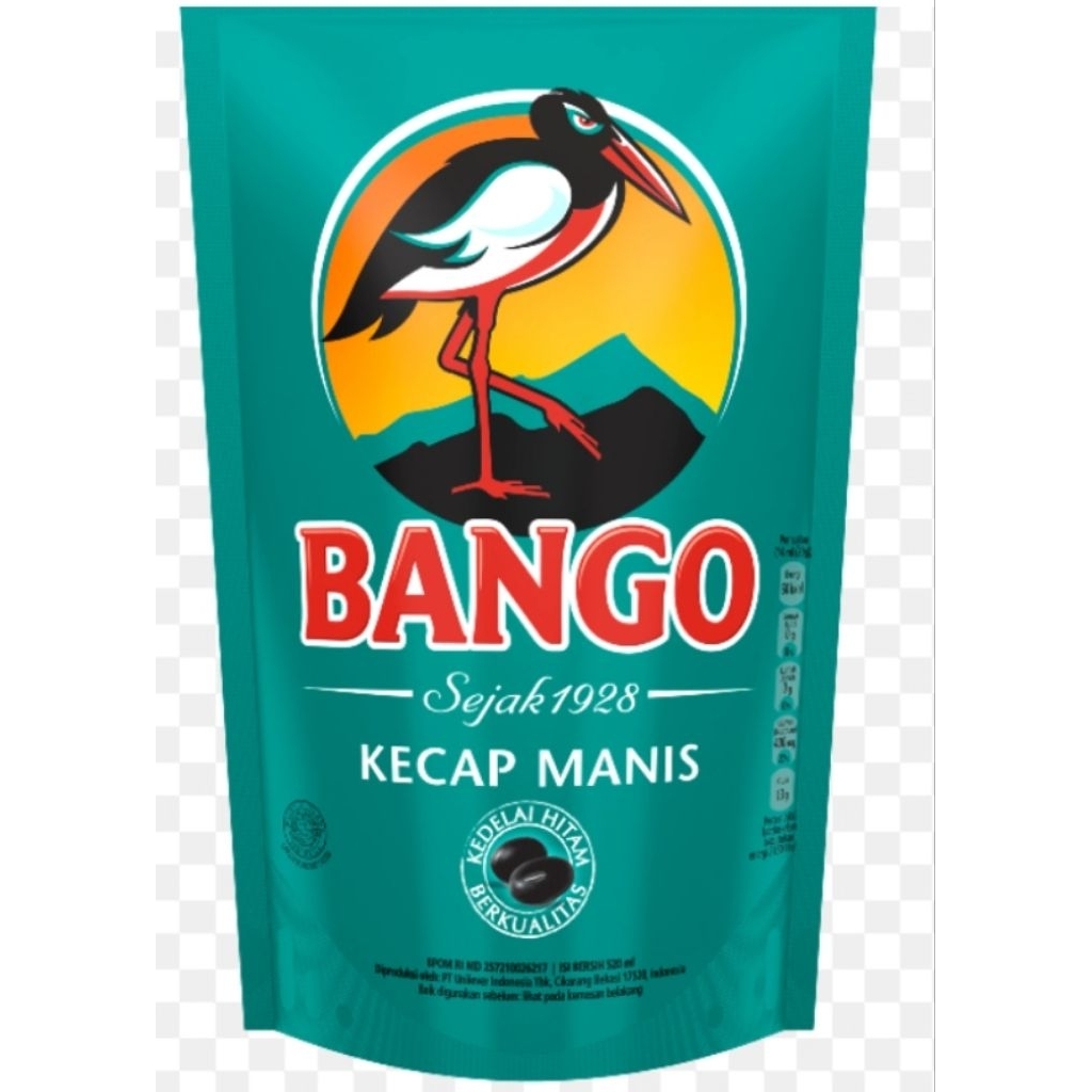 

kecap manis Bango Refill berat 720 ml