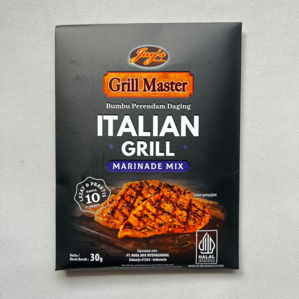 

Grill Master Italian Grill Marinade Mix 30gr-NON MSG&HALAL
