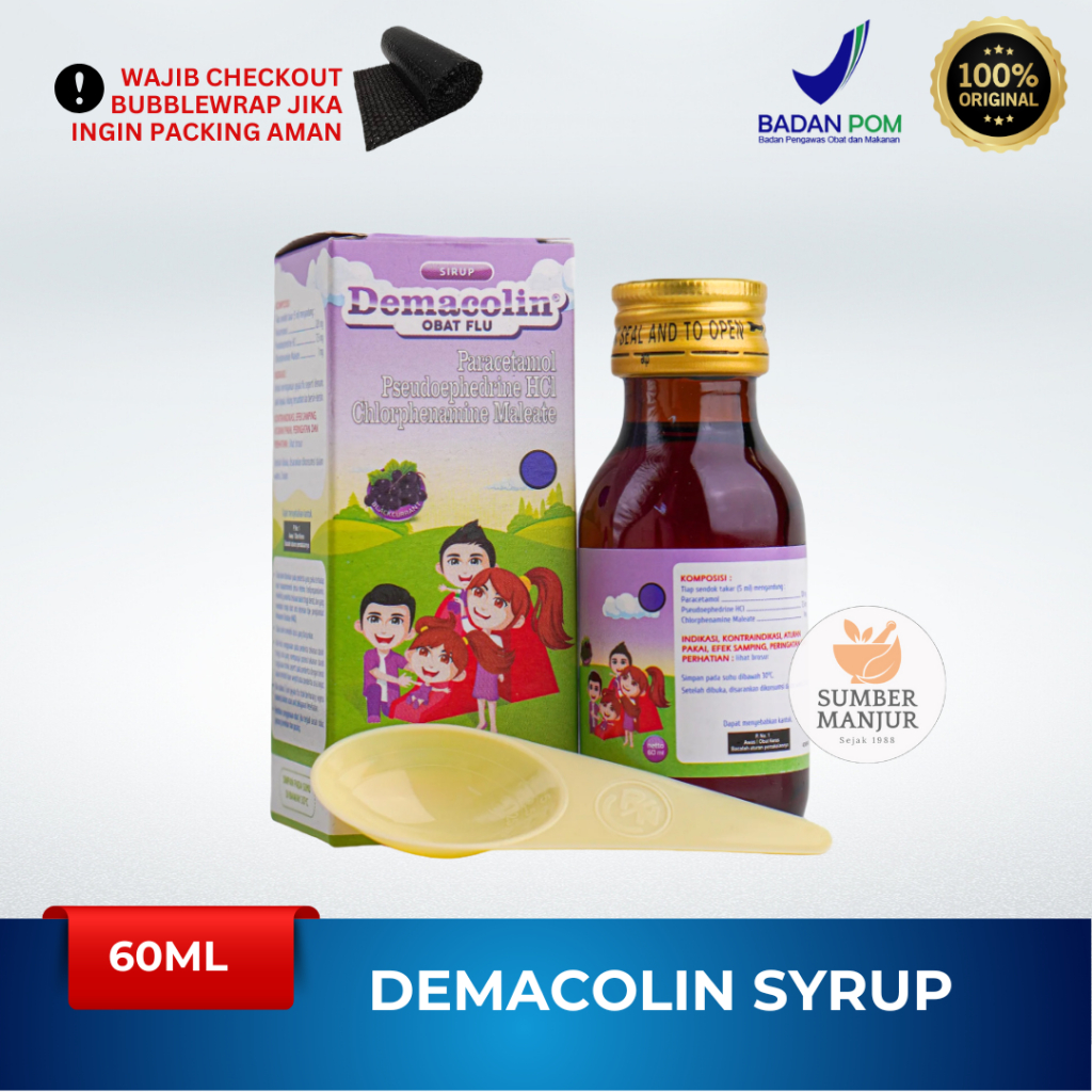 DEMACOLIN SYRUP 60ML