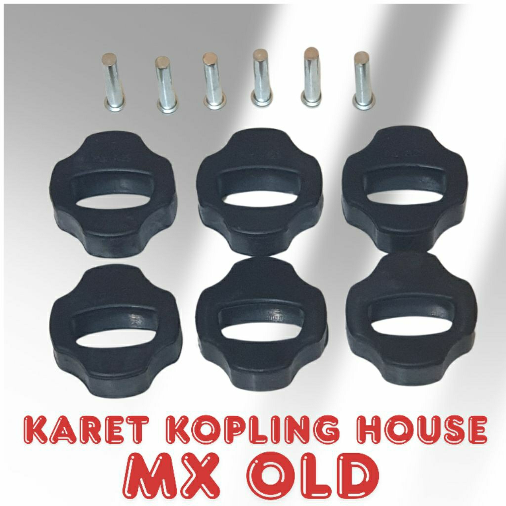 KARET RUMAH KOPLING HOUSE + PAKU KELING  MX OLD