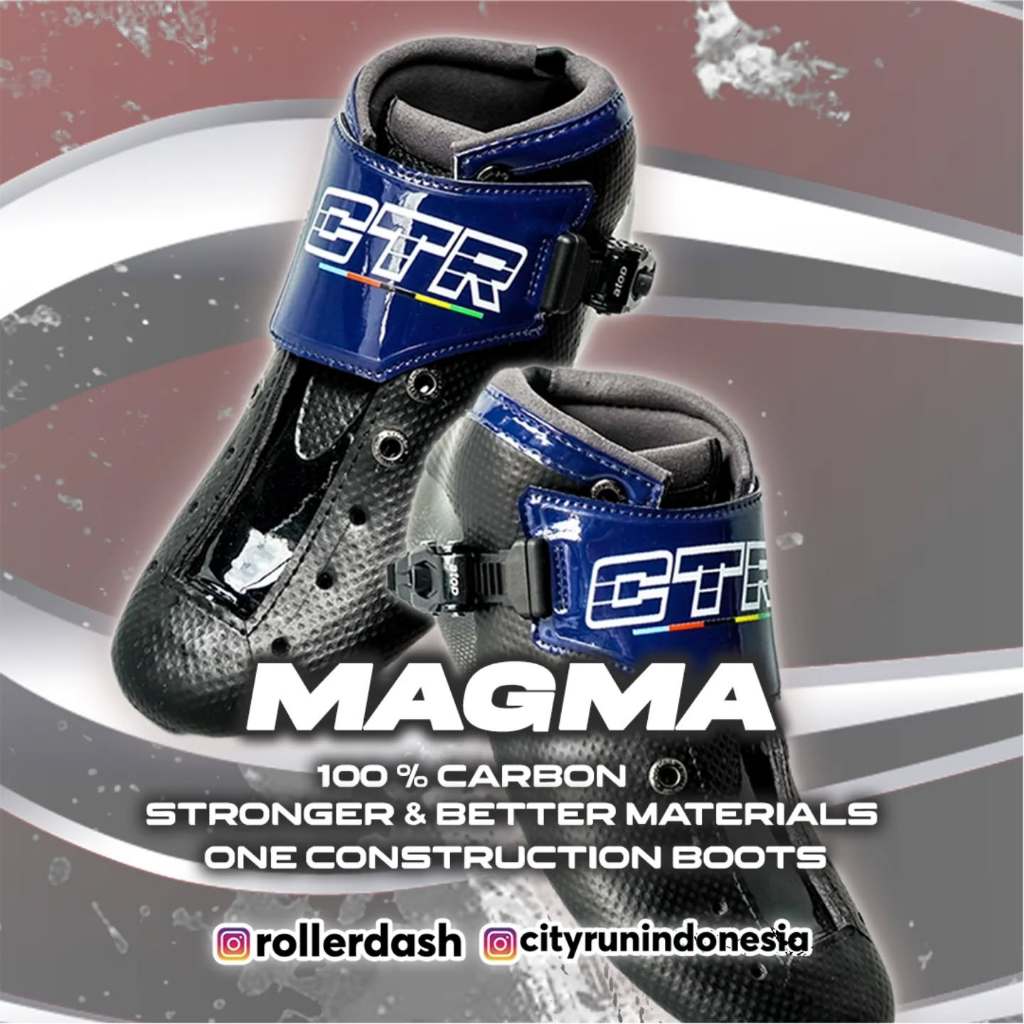 Cityrun Skate Magma Boots Only (100% Carbon)