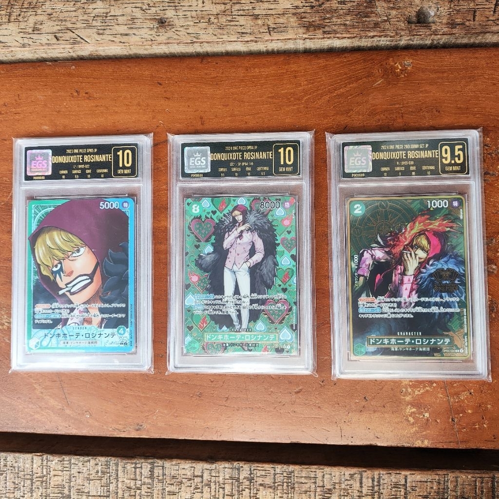 EGS 10 One Piece Slab Original One Piece Trading Card Slab EGS10