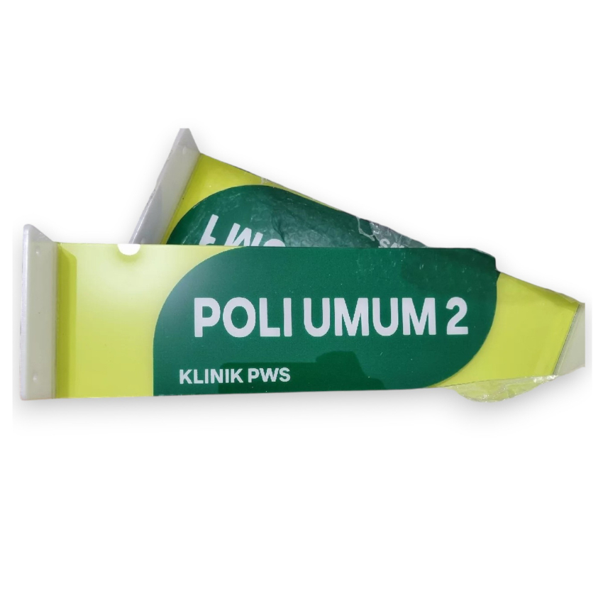 

Custom Papan Nama Ruang Akrilik Dua Sisi Model (T) Papan Petunjuk Ruangan Sign Acrylic