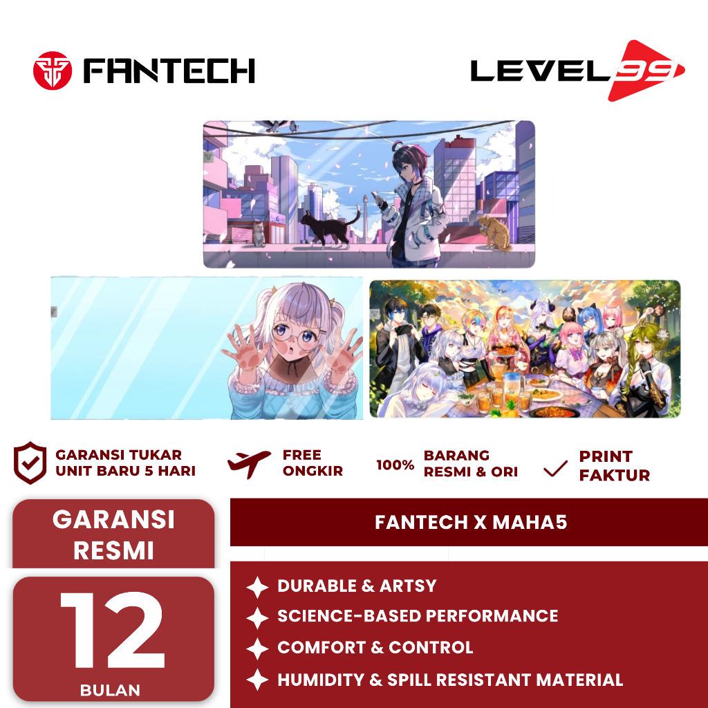 Fantech X MAHA5 Exclusive Limited Edition MP905 Mousepad Deskmat