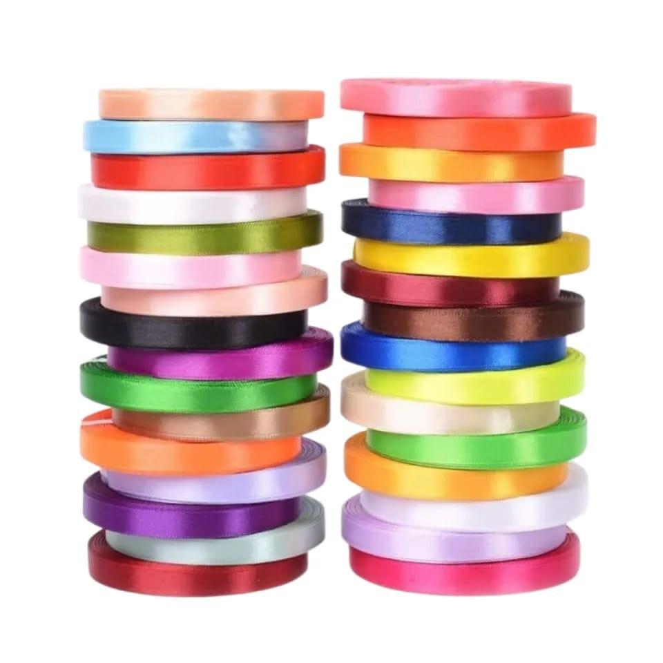 

Pita Kain Satin Ribbon 20 yard 1/2 inch / 12 mm / Pita Kado